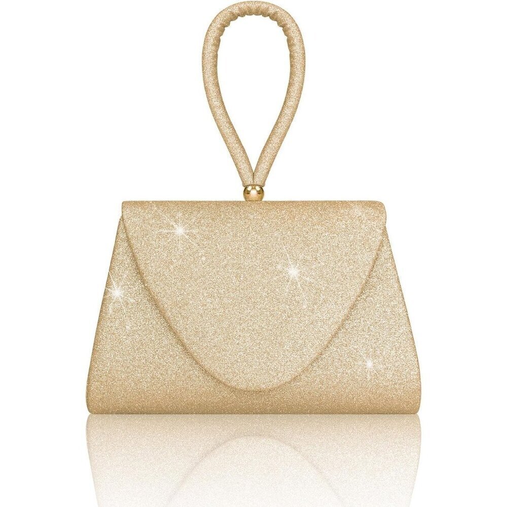❤️ Women's Evening Handbags, Glitter Sequin w/Chain,  Ladies Top-Handle